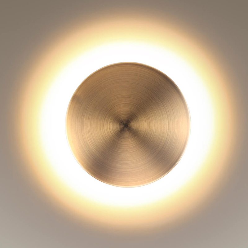 Бра Disco Piatto Bronze Sconce Бронза Бра Disco Piatto Bronze Sconce Бронза в Брянске | Loft Concept
