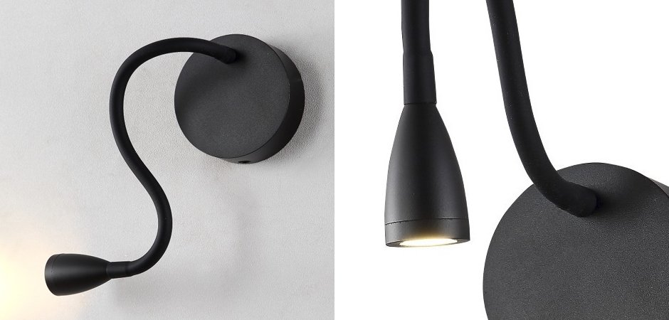 Бра Bent Black Sconces Бра Bent Black Sconces - Loft-Concept в Брянске