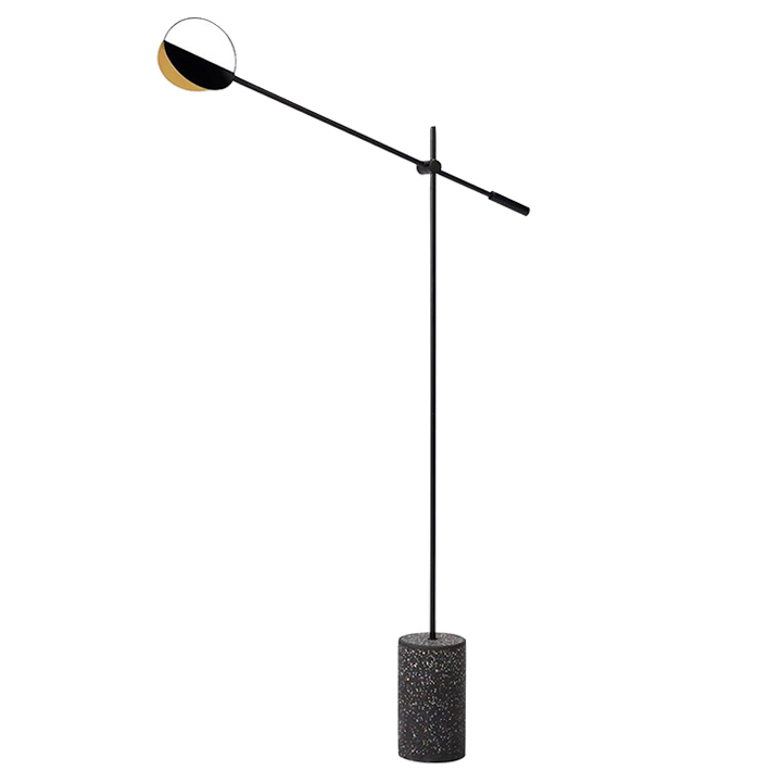 Торшер BOLIA LEAVES PENDANT black Черный Латунь Торшер BOLIA LEAVES PENDANT black Черный Латунь в Брянске | Loft Concept
