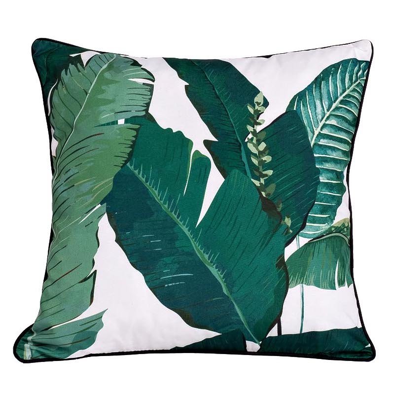 Подушка Tropical Leaves Зеленый Подушка Tropical Leaves Зеленый в Брянске | Loft Concept