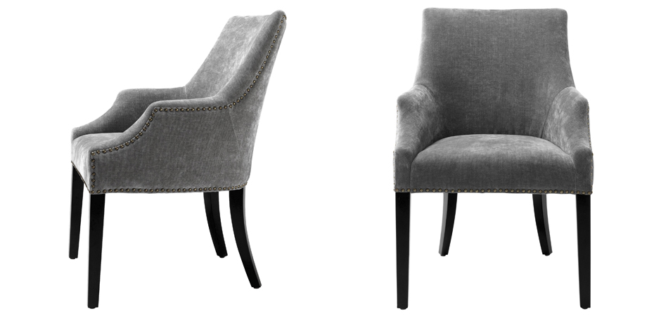 Стул Eichholtz Dining Chair Legacy grey Стул Eichholtz Dining Chair Legacy grey - Loft-Concept в Брянске