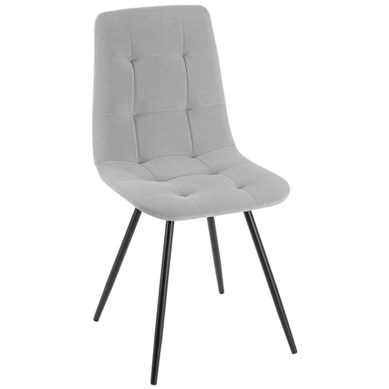 Стул Sargon Chair Светло-серый Черный Стул Sargon Chair Светло-серый Черный в Брянске | Loft Concept