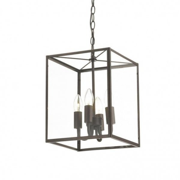 Подвесной светильник Loft Industrial Ortogonal Pendant Cube Brown 4 Прозрачное Стекло Коричневый Подвесной светильник Loft Industrial Ortogonal Pendant Cube Brown 4 Прозрачное Стекло Коричневый в Брянске | Loft Concept