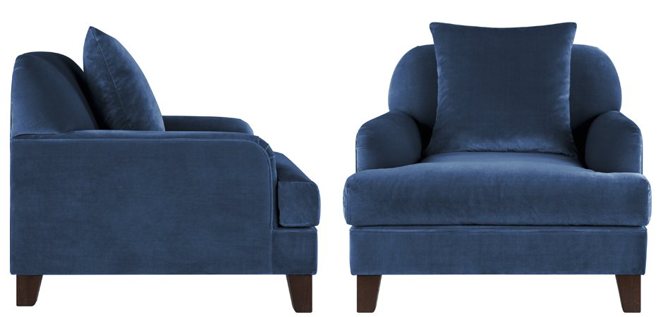 Кресло Grace Deep Blue Кресло Grace Deep Blue - Loft-Concept в Брянске
