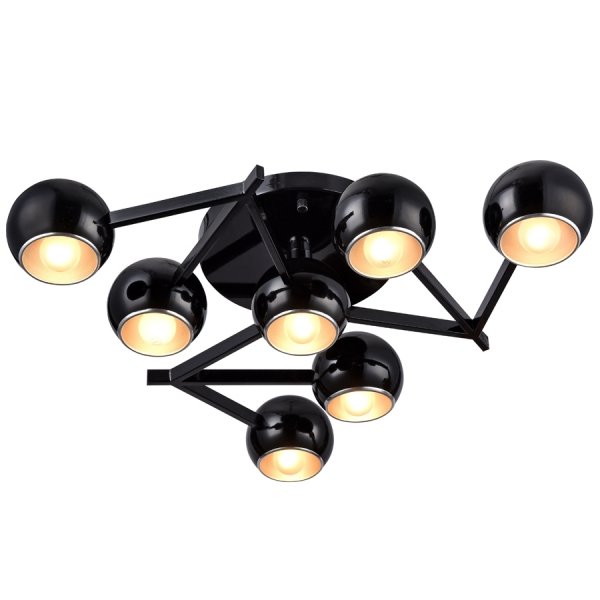 Потолочная люстра Galaxy Chandelier Black Черный Потолочная люстра Galaxy Chandelier Black Черный в Брянске | Loft Concept