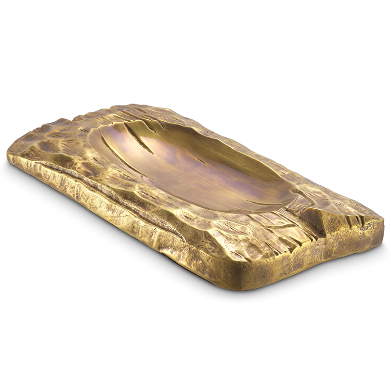 Поднос Eichholtz Tray Chiasso Brass Латунь Античная полированная Поднос Eichholtz Tray Chiasso Brass Латунь Античная полированная в Брянске | Loft Concept