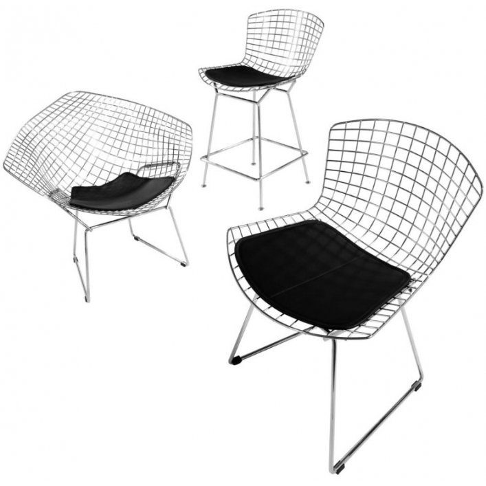 Барный стул Bertoia Barstool Барный стул Bertoia Barstool