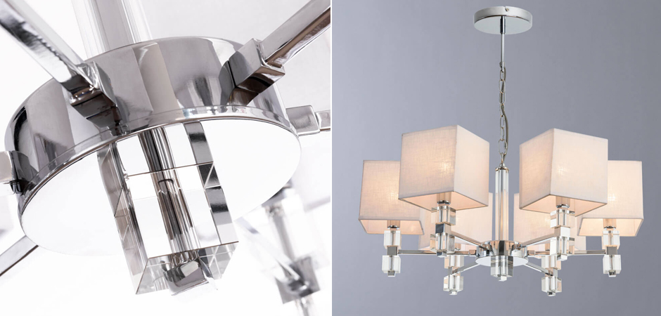 Люстра Tradonico Chandelier Chromium Люстра Tradonico Chandelier Chromium - Loft-Concept в Брянске