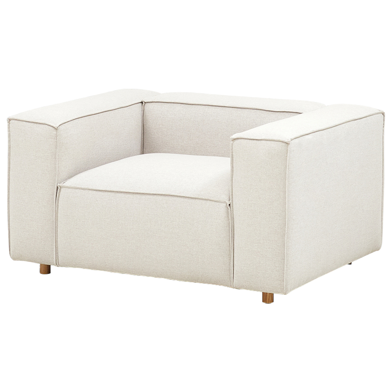 Кресло Hamelin White Armchair Молочный Кресло Hamelin White Armchair Молочный в Брянске | Loft Concept