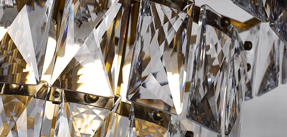 Люстра Tiers Crystal Light Chandelier brass 7 Люстра Tiers Crystal Light Chandelier brass 7 - Loft-Concept в Брянске