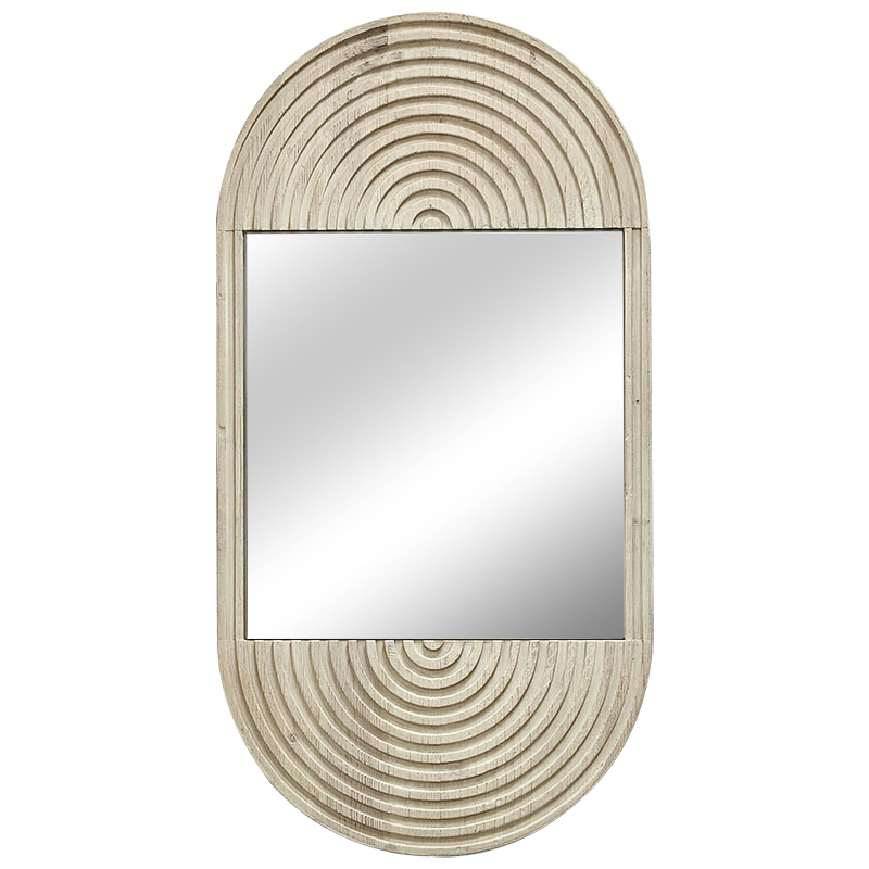 Зеркало Carrillo Mirror ivory ( слоновая кость ) Зеркало Зеркало Carrillo Mirror ivory ( слоновая кость ) Зеркало в Брянске | Loft Concept