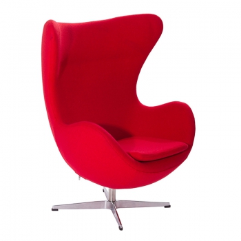 Кресло яйцо Egg Chair Белый Серый Красный Черный Кресло яйцо Egg Chair Белый Серый Красный Черный в Брянске | Loft Concept