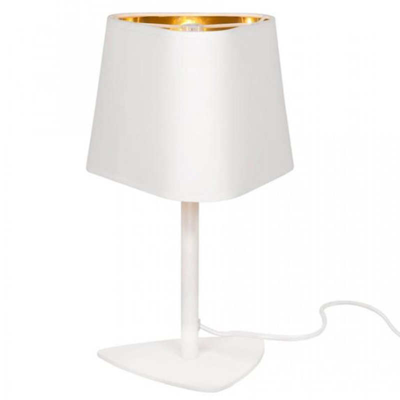 Настольная Лампа Designheure Lighting Table Lamp White Белый Золотой Настольная Лампа Designheure Lighting Table Lamp White Белый Золотой в Брянске | Loft Concept