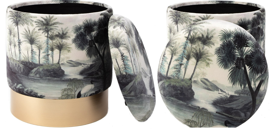 Пуф PUF Jungle Print river&tree small Пуф PUF Jungle Print river&tree small - Loft-Concept в Брянске
