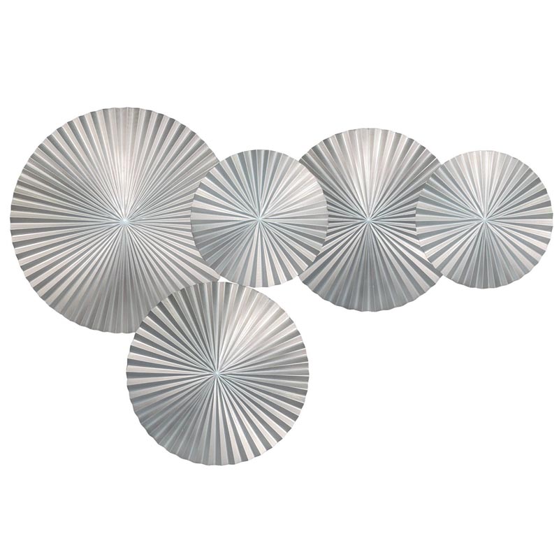 Арт-объект Apollo Silver Wall Plaque Disc 5 Серебряный Арт-объект Apollo Silver Wall Plaque Disc 5 Серебряный в Брянске | Loft Concept