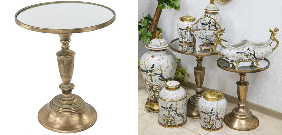 Приставной стол Table Bronze Glass Приставной стол Table Bronze Glass - Loft-Concept в Брянске