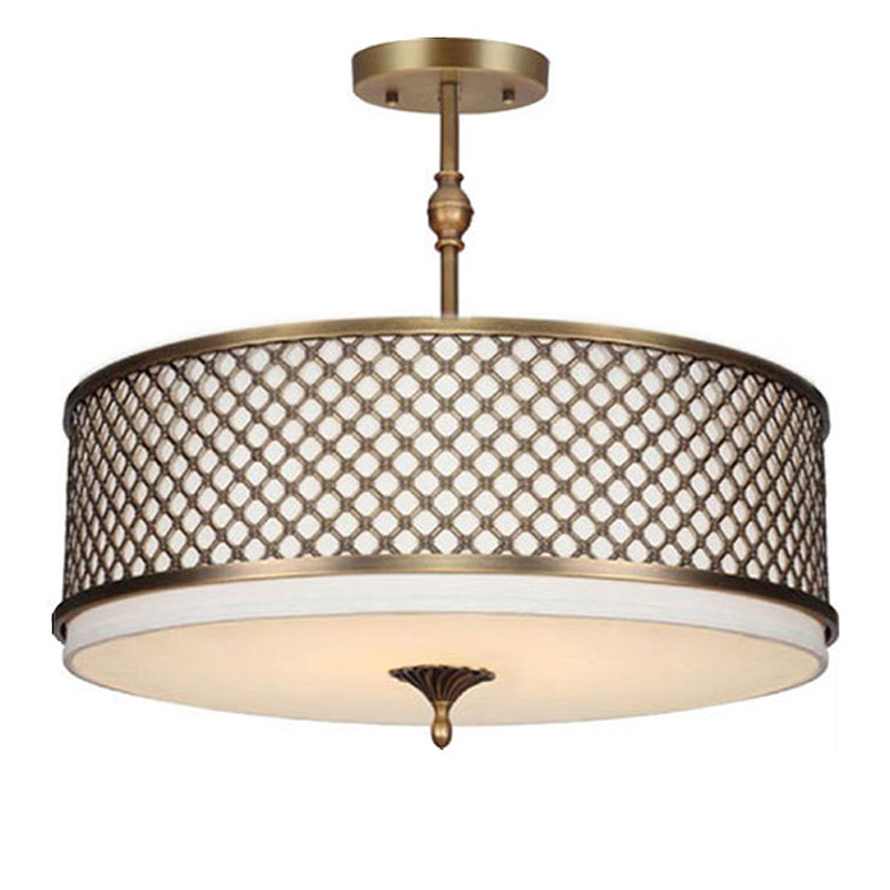 Люстра Kahir Classic Chandelier Латунь Белый Люстра Kahir Classic Chandelier Латунь Белый в Брянске | Loft Concept