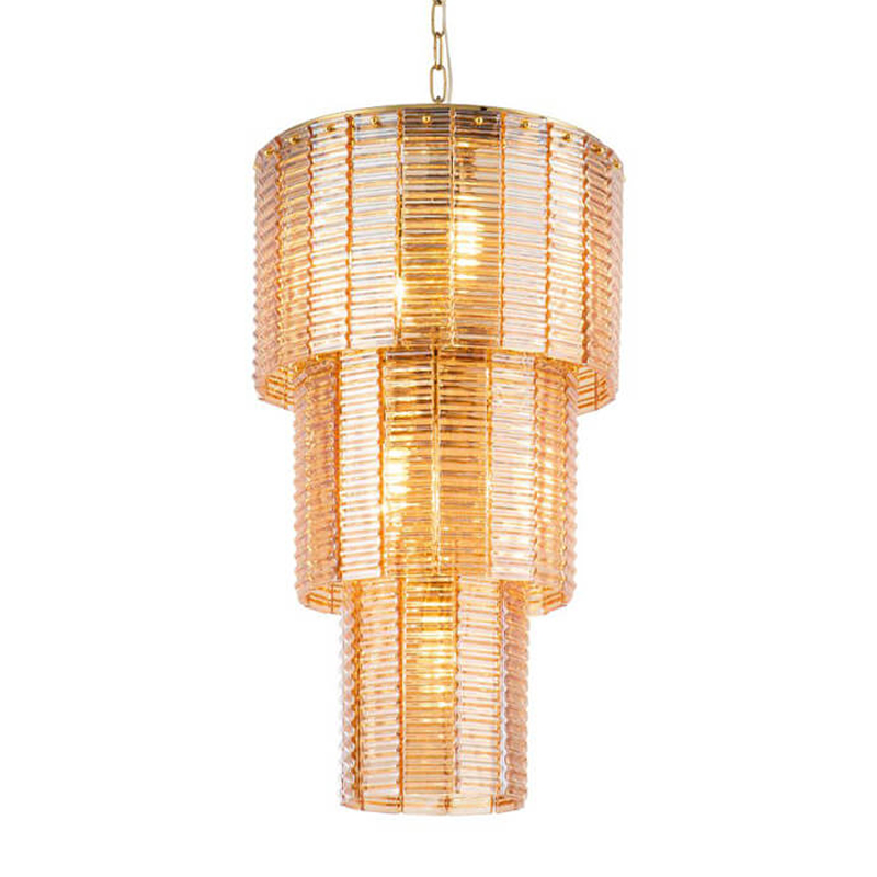 Люстра Branwen Amber Chandelier 41 Янтарный Золотой Люстра Branwen Amber Chandelier 41 Янтарный Золотой в Брянске | Loft Concept