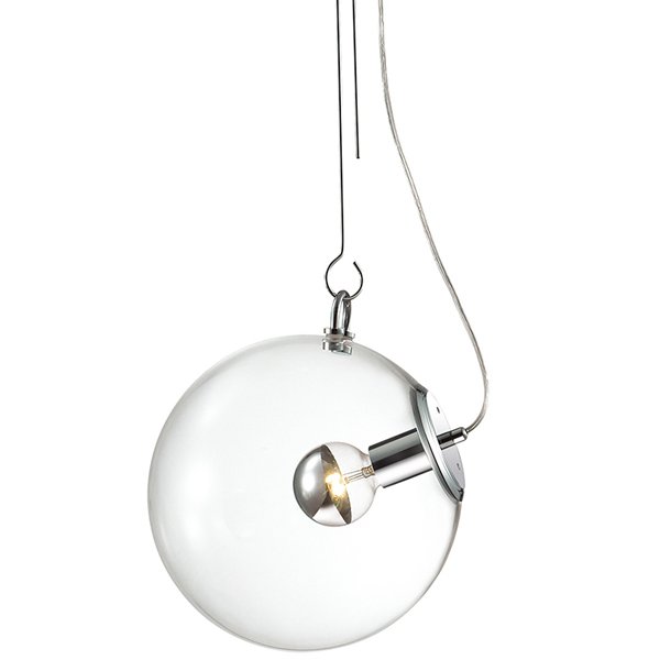 Подвесной светильник Miconos Pendant Хром Прозрачный Подвесной светильник Miconos Pendant Хром Прозрачный в Брянске | Loft Concept