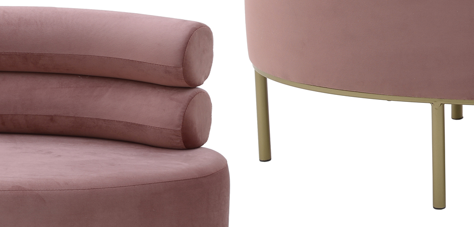 Кушетка Fening Lounge Pink Кушетка Fening Lounge Pink - Loft-Concept в Брянске