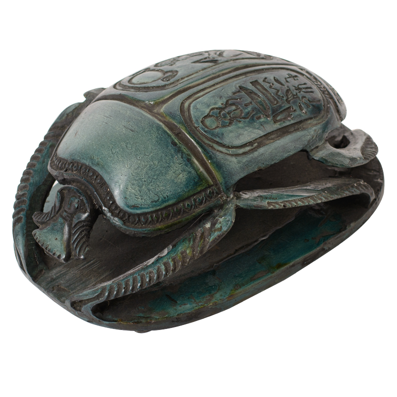 Статуэтка Скарабей Scarab Beetle dark green 2 Зеленый Статуэтка Скарабей Scarab Beetle dark green 2 Зеленый в Брянске | Loft Concept