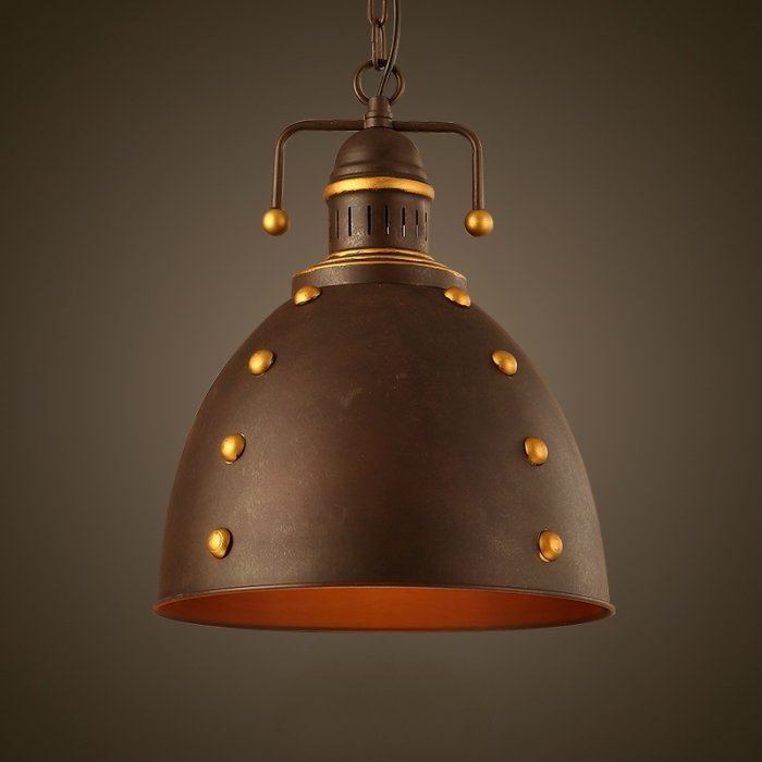 Подвесной светильник Stout Helmet #1 Коричневый Подвесной светильник Stout Helmet #1 Коричневый в Брянске | Loft Concept