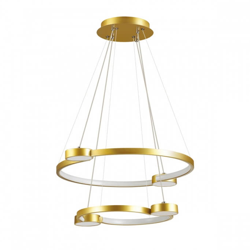 Люстра Lerida Round Золотая Золотой Люстра Lerida Round Золотая Золотой в Брянске | Loft Concept