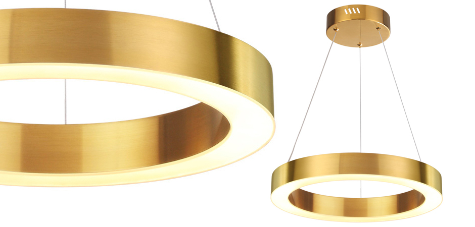 Люстра Gold Ribbon Ring Люстра Gold Ribbon Ring - Loft-Concept в Брянске