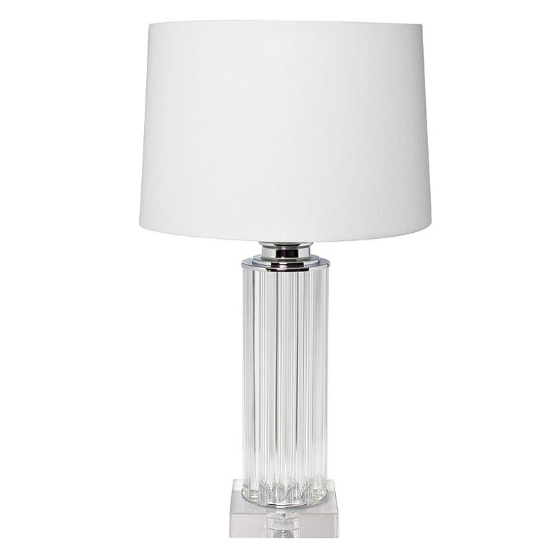 Настольная лампа Arlette Table Lamp Хром Светло-серый Настольная лампа Arlette Table Lamp Хром Светло-серый в Брянске | Loft Concept