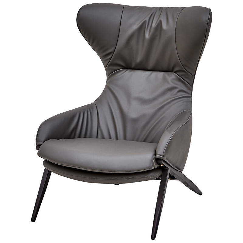 Кресло Akamu Chair Черный Графит Кресло Akamu Chair Черный Графит в Брянске | Loft Concept