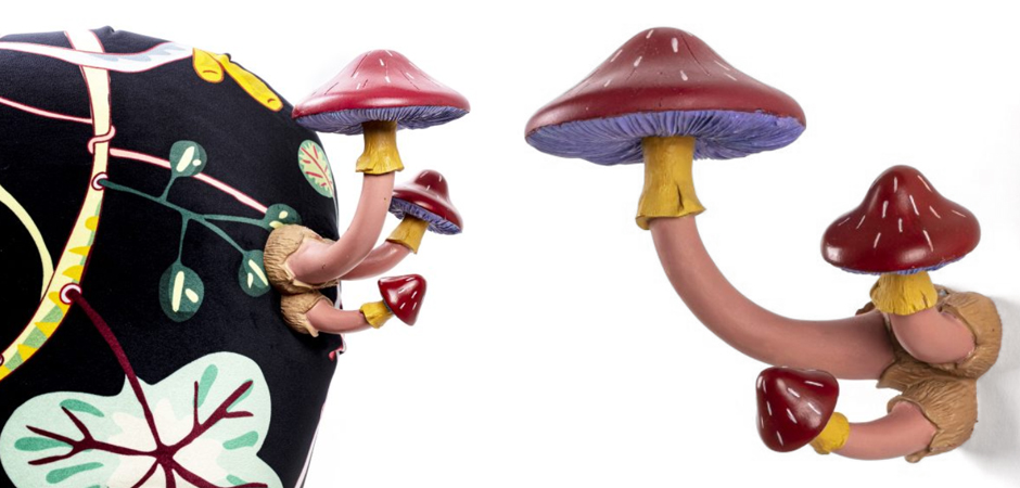 Аксессуар Seletti Hangers Mushroom Coloured Аксессуар Seletti Hangers Mushroom Coloured - Loft-Concept в Брянске