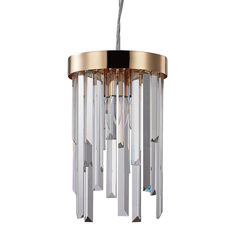 Подвесной светильник Bennett Pendant Lamp Золотой Прозрачный Подвесной светильник Bennett Pendant Lamp Золотой Прозрачный в Брянске | Loft Concept