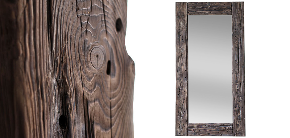 Зеркало Aged Wood Mirror Зеркало Aged Wood Mirror - Loft-Concept в Брянске