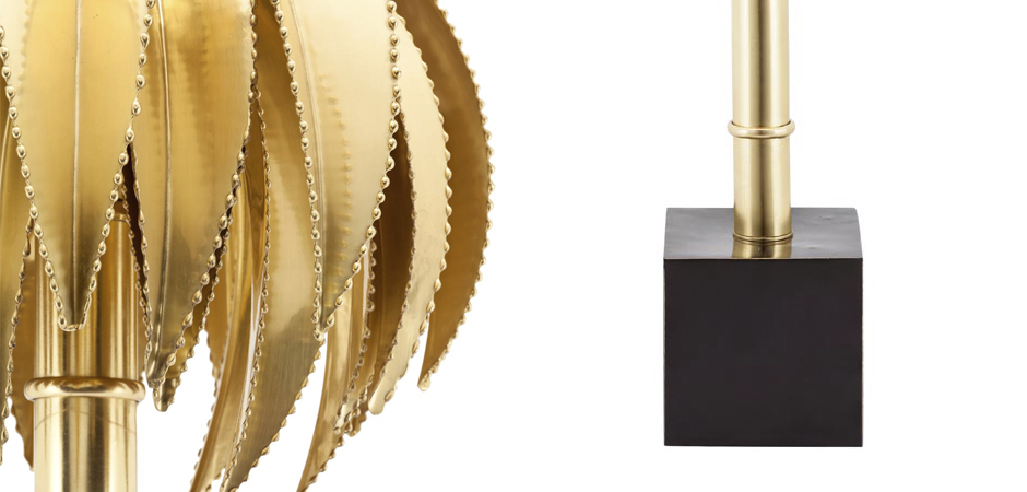 Настольная лампа TABLE LAMP PALMERY GOLD Настольная лампа TABLE LAMP PALMERY GOLD - Loft-Concept в Брянске