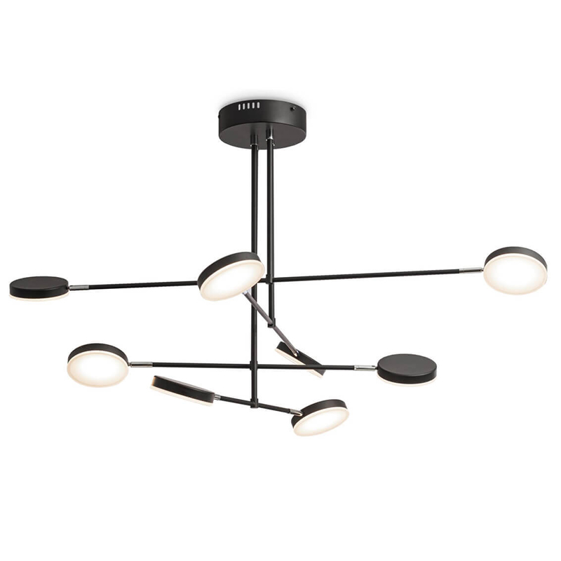 Люстра Maxine Light Chandelier 107 Черный Белый в Брянске | Loft Concept 