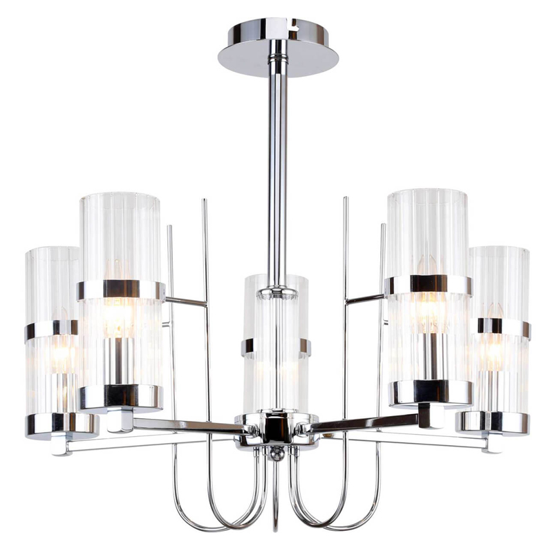 Люстра Circle Dance Glass Chrome Хром Люстра Circle Dance Glass Chrome Хром в Брянске | Loft Concept
