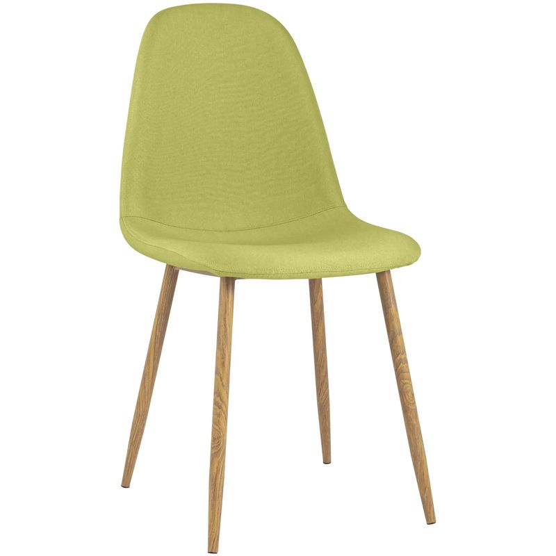 Стул Archie Chair Ткань Рогожка Лайм Лайм Древесина Стул Archie Chair Ткань Рогожка Лайм Лайм Древесина в Брянске | Loft Concept