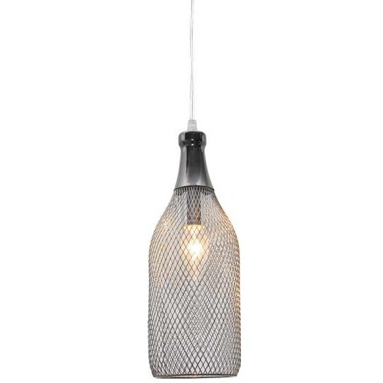 Подвесной светильник Loft Grid Pendant Tall Chrome Хром Подвесной светильник Loft Grid Pendant Tall Chrome Хром в Брянске | Loft Concept