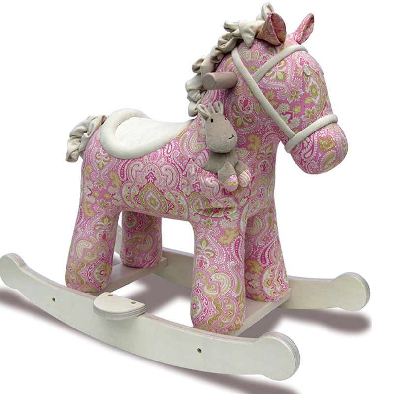 Лошадка-качалка розовая Kaylee Pony Розовый Лошадка-качалка розовая Kaylee Pony Розовый в Брянске | Loft Concept