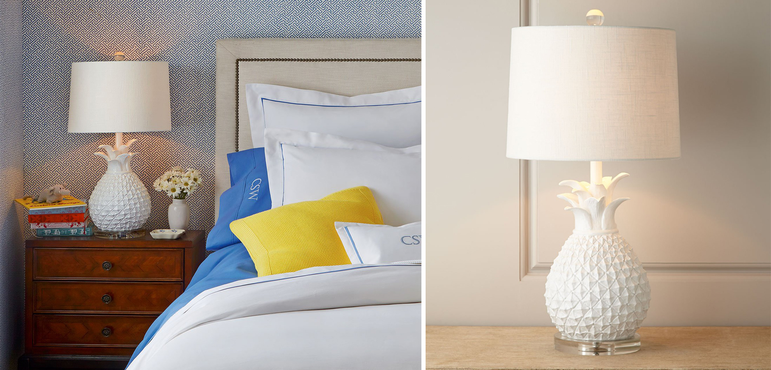 Настольная лампа White Pineapple Table lamp - фото