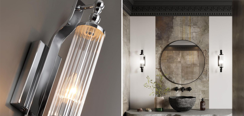 Бра Glass TUBE Серебристое Бра Glass TUBE Серебристое - Loft-Concept в Брянске