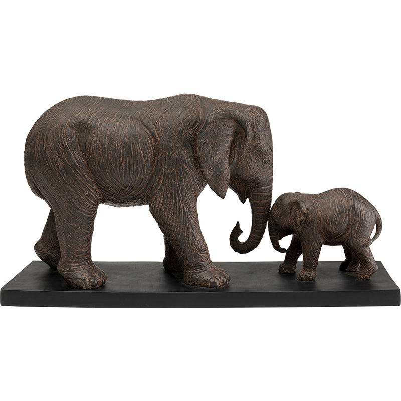 Статуэтка Dumbo Elephants Коричневый Статуэтка Dumbo Elephants Коричневый в Брянске | Loft Concept