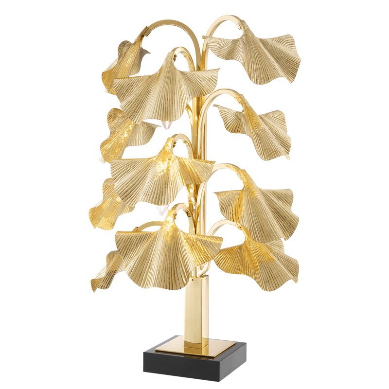 Настольная лампа Eichholtz Table Lamp Donati Латунь Черный Настольная лампа Eichholtz Table Lamp Donati Латунь Черный в Брянске | Loft Concept