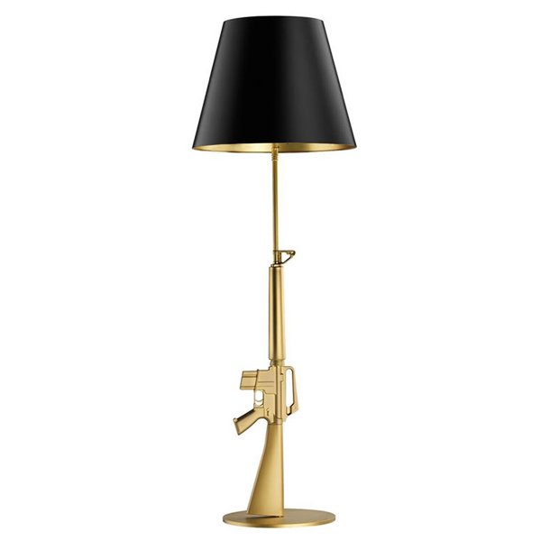 Торшер Flos Guns Lounge Gun Серебряный Золотой Торшер Flos Guns Lounge Gun Серебряный Золотой в Брянске | Loft Concept