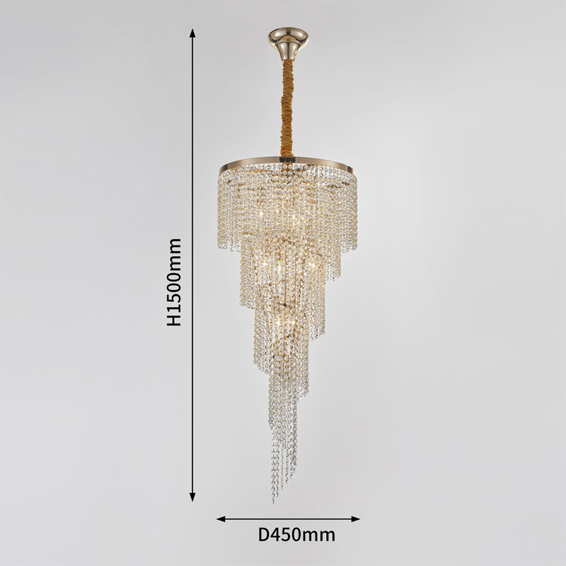 Хрустальная люстра Crystal Art Bronze D45 см Хрустальная люстра Crystal Art Bronze D45 см в Брянске