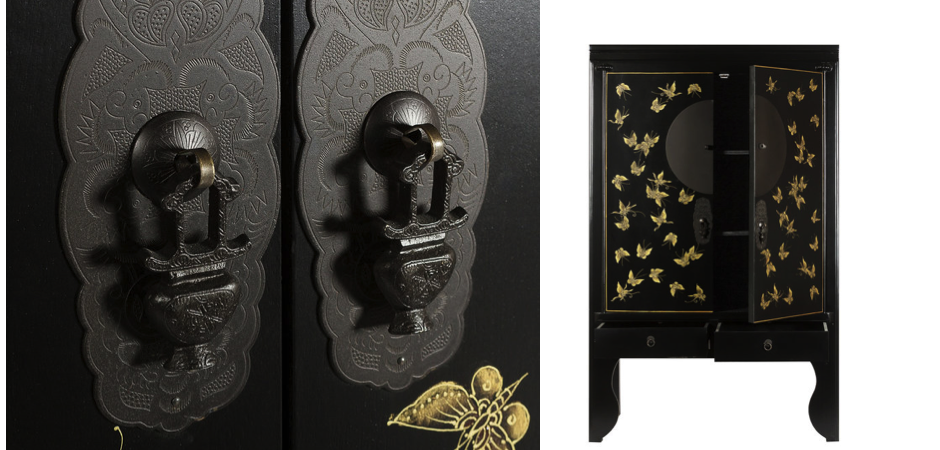 Шкаф Chinese Butterfly Black Шкаф Chinese Butterfly Black - Loft-Concept в Брянске