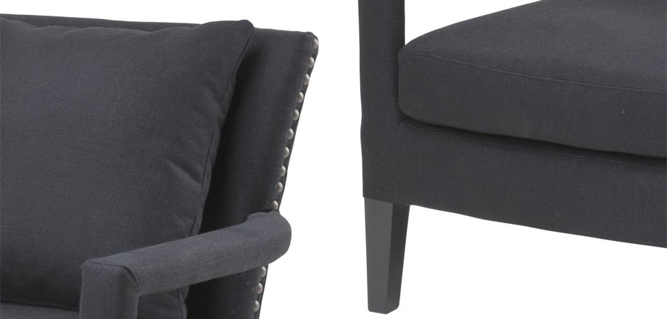 Кресло Eichholtz Chair Gregory Black Кресло Eichholtz Chair Gregory Black - Loft-Concept в Брянске