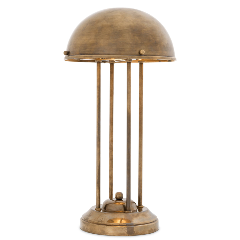 Настольная лампа Eichholtz Desk Lamp Livre Винтажная латунь Настольная лампа Eichholtz Desk Lamp Livre Винтажная латунь в Брянске | Loft Concept