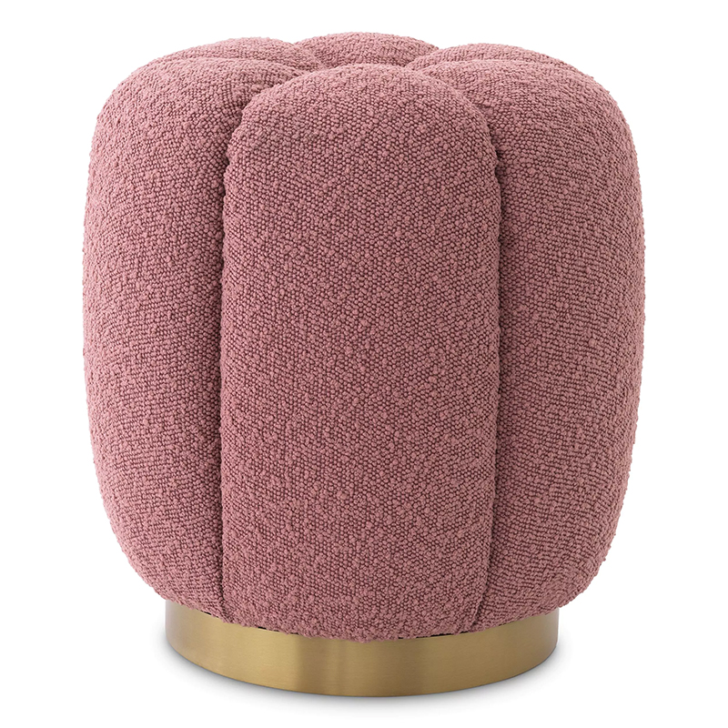 Пуф Eichholtz Stool Orchanic Boucle Rose Дымчатая Роза Латунь Пуф Eichholtz Stool Orchanic Boucle Rose Дымчатая Роза Латунь в Брянске | Loft Concept