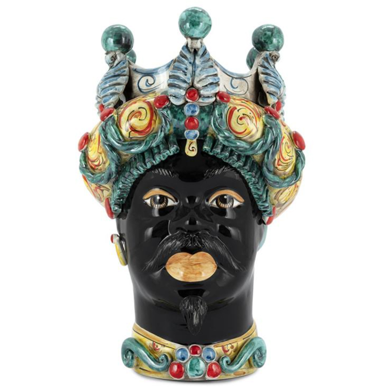 Ваза VASE MORO MAN BAROQUE TRAD Мульти Ваза VASE MORO MAN BAROQUE TRAD Мульти в Брянске | Loft Concept